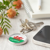 Cymru Wales Sleutelhanger (Zijkant)
