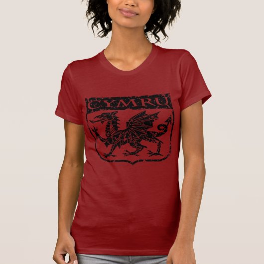 Cymru - Wales -  T-shirt (Voorkant)
