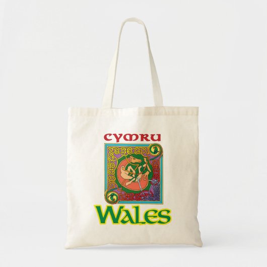 Cymru Wales Tas met Celtic Art (Voorkant)
