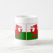 Cymru - Welsh Flag Koffiemok (Center)