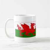 Cymru - Welsh Flag Koffiemok (Links)