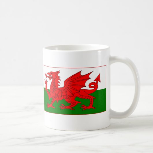 Cymru - Welsh Flag Koffiemok (Rechts)