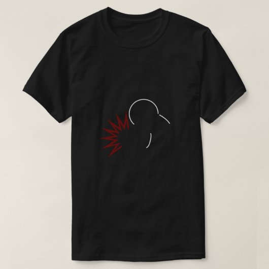 Cyndaquil Silhouette .png T-shirt (Design voorkant)