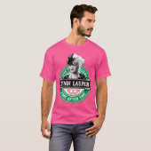 Cyndi Lauper - Parodie Ontwerp Retro Logo T-shirt (Voorkant volledig)