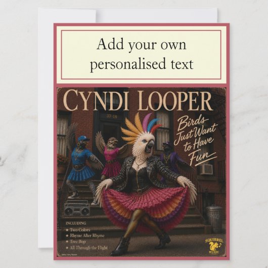 Cyndi Looper Album: een parodie (Voorkant)
