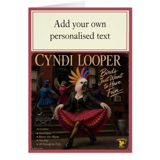 Cyndi Looper Album: een parodie (Voorkant)