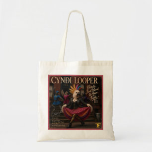 Cyndi Looper Album: een Parodie Tote Bag