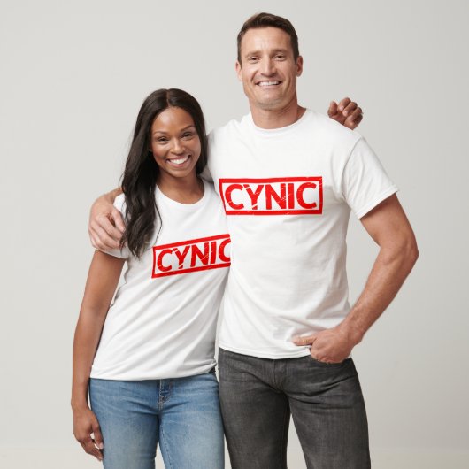 Cynic Stamp T-shirt (Unisex)