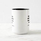 Cynical Cofffee Humor Personalisatie Mok (Midden)