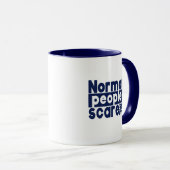 Cynical Quote Mok - Normale mensen schrikken me (Voorkant rechts)