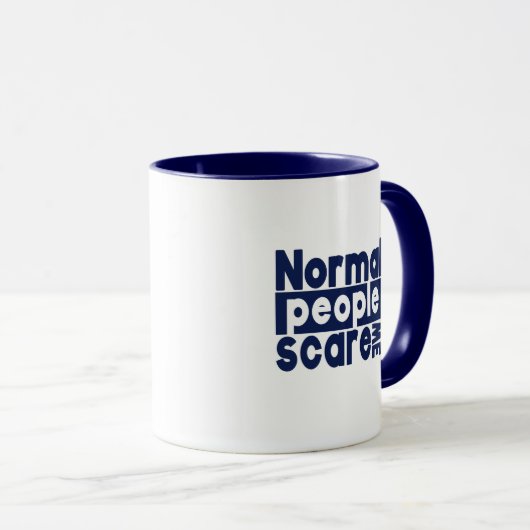 Cynical Quote Mok - Normale mensen schrikken me (Voorkant rechts)