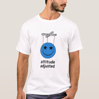 Cynisch smiley gezicht t-shirt