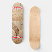 cynische bamboe persoonlijk skateboard (Voorkant)