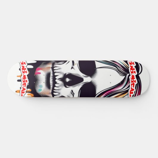 cynische dode rocker persoonlijk skateboard (Horizontaal)