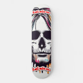 cynische dode rocker persoonlijk skateboard (Voorkant)