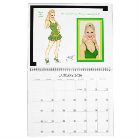 Cynna Girl Cheerleaders Agenda Kalender (Jan 2026)