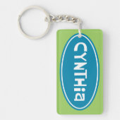 "Cynthia" Gepersonaliseerd Sleutelhanger (Voorkant)