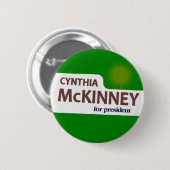 Cynthia McKinney Button (Voorkant /achterkant)