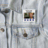Cynthia Nixon 2018 Vierkante Button 5,1 Cm (In situ)