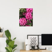 Cynthia Rhododendrons, Oregon Poster (Thuiskantoor)
