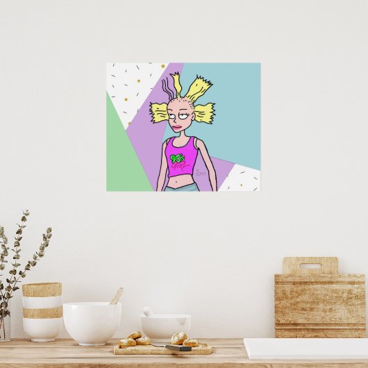 Cynthia rugrats poster (Keuken)