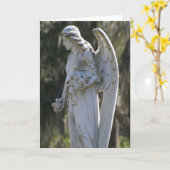 Cynthia's Engelkaart Kaart (Gele Bloem)