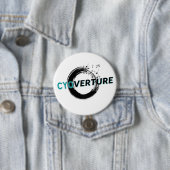 CYOverture Logo Speld Ronde Button 7,6 Cm (In situ)