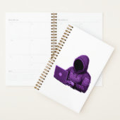 Cyper Pixel Art Spiraalschrift -Tech Journaal Planner (Display)