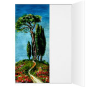 CYPERBOMEN EN MEDITERRANE PIJN IN TUSCANY (Binnen (Links))