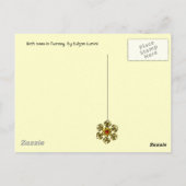 CYPERBOMEN EN MEDITERRANE PIJN IN TUSCANY BRIEFKAART (Achterkant)