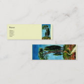 CYPERBOMEN EN MEDITERRANE PIJN IN TUSCANY MINI VISITEKAARTJE (Voorkant / Achterkant)