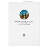 CYPERBOMEN EN POPPIËNTEN OP DE WEG VAN TUSCANY (Achterkant)