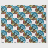 CYPERBOMEN EN POPPIËNTEN OP DE WEG VAN TUSCANY CADEAUPAPIER (Vlak)