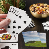 Cypersbomen in het Tuscany-pokerkaartendek Speelkaarten (Insitu)