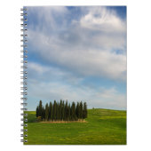 Cypersbomen in Toscane-laptop Notitieboek (Voorkant)