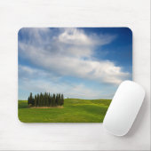 Cypersbomen in Toscane mousepad Muismat (Met muis)