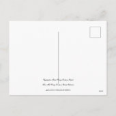 Cyprepedium Stonei  Lindenia Orchid Feestdagenkaart (Achterkant)