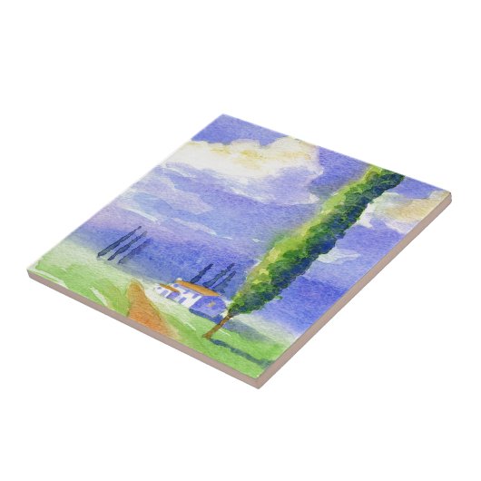 Cypresboom Tegeltje (Zijkant)