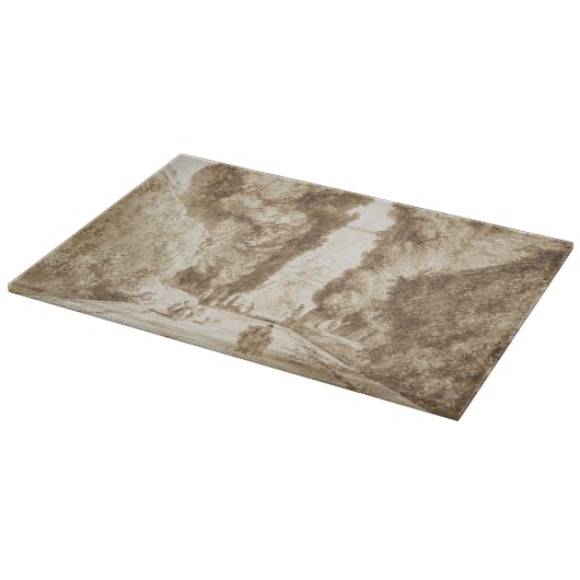 Cypress Avenue in Villa d Este Tivoli door Fragona Snijplank (Hoek)