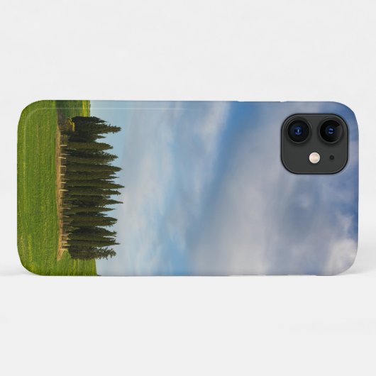Cypress-bomen in Toscane, Italië Case-Mate iPhone Case (Achterkant (horizontaal))
