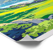 Cypress California Travel Wall Decor Poster (Hoek)