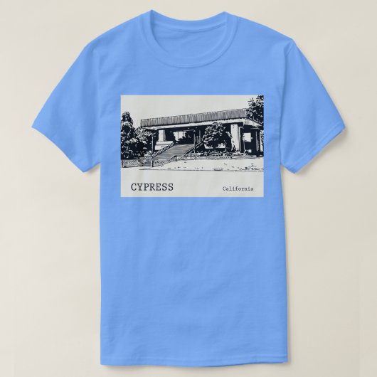 Cypress California TShirt 1 (Design voorkant)