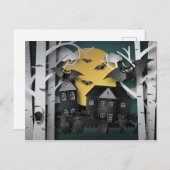 Cypress Forest, begraafplaats en vleermuizen Briefkaart (Voorkant / Achterkant)