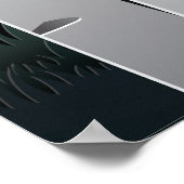 Cypress Forest, begraafplaats en vleermuizen Poster (Hoek)