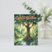 Cypress Gardens Florida Briefkaart (Staand voorkant)