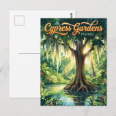 Cypress Gardens Florida Briefkaart (Voorkant / Achterkant)
