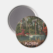 Cypress Gardens Florida Magnet (Voorkant / Achterkant)