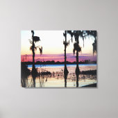 Cypress Gardens Florida Sunset moerassen canvas ku (Voorkant)