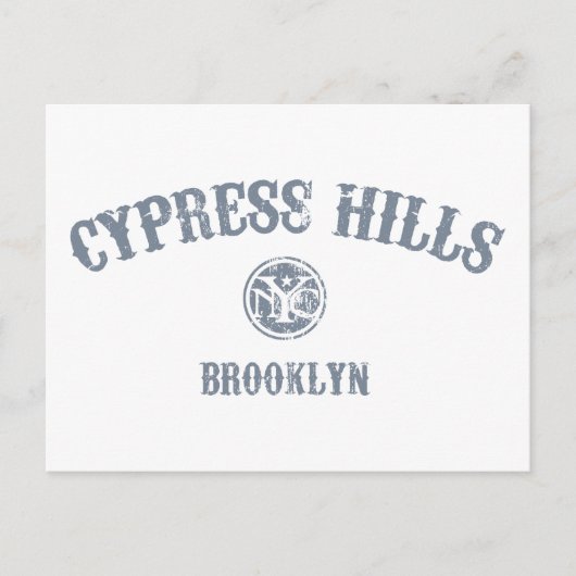 Cypress Hills Briefkaart (Voorkant)