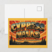 Cypress Hills Interprovincial Park Saskatchewan Briefkaart (Voorkant / Achterkant)